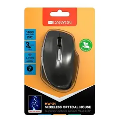 3 - Беcпроводная мышь Canyon MW-21, Серый