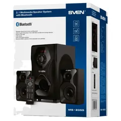 6 - Компьютерные колонки 2.1 SVEN MS-2055, Чёрный