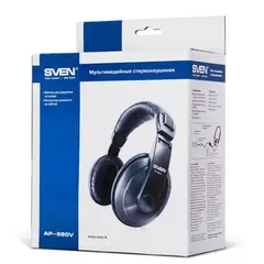 2 - Наушники SVEN AP-860V, Чёрный