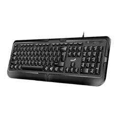 3 - Клавиатура Genius KB-118, Проводное, Чёрный