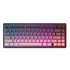 2 - Клавиатура MCHOSE G75 Pro, Проводное / беспроводное, Чёрный | Розовый