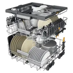 6 - Посудомоечная машина Whirlpool W7F HS51 X, Нержавеющая сталь