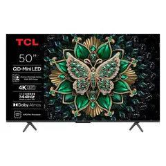 5 - 50" MiniLED SMART Телевизор TCL 50C61K, 3840x2160 4K UHD, Google TV,...