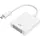 Adapter USB TYPE C to DVI FEMALE, 4KX2K 30HZ, APC-631001 15585