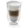 Glass cups DeLonghii 220ml 2pcs 9768