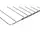 Extendable grid for Oven Whirlpool, Wpo, 32 x 35/56 cm 12057