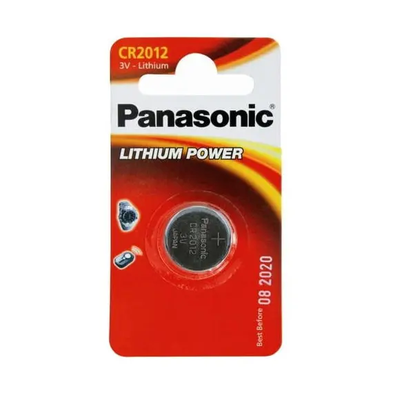 3 - CR2012, Blister*1, Panasonic, CR-2012EL/1B