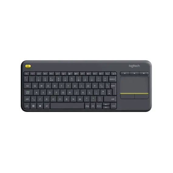 4 - Wireless Touch Keyboard Logitech K400 Plus, Compact, Touchpad, 12 FN...