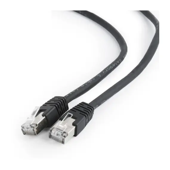 Patch Cord Cat.6/FTP, 3m, Black, PP6-3M/BK, Cablexpert 19954