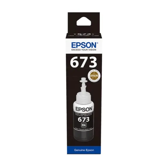 3 - Ink Epson C13T67314A black bottle 70ml