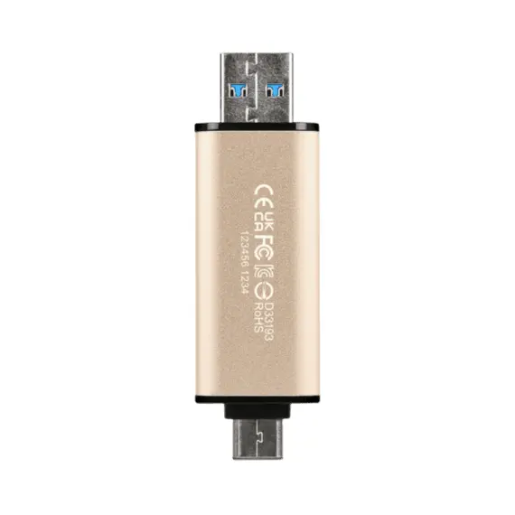 21 - 512GB USB3.1/Type-C Flash Drive Transcend "JetFlash 930C", Gold,...