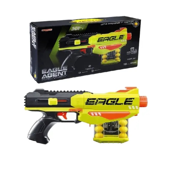 5 - 392, Gemsum Foam Blaster Round Ball Gun PT, 14+