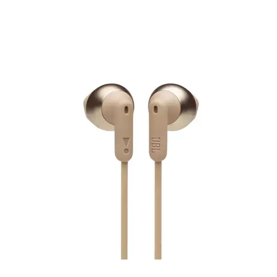 2 - Earphones Bluetooth JBL T215BT. Gold