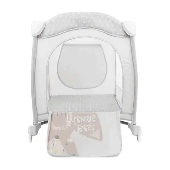 11 - Playpen Kikka Boo Dolce Sonno Grey Best Friends 2 levels