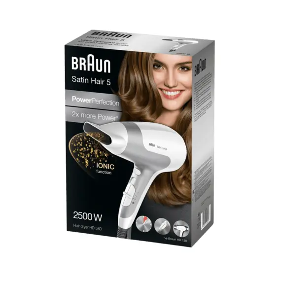 9 - Hair Dryer Braun HD580