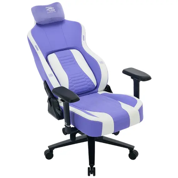 6 - Chair Proove Gaming Geek white/purple