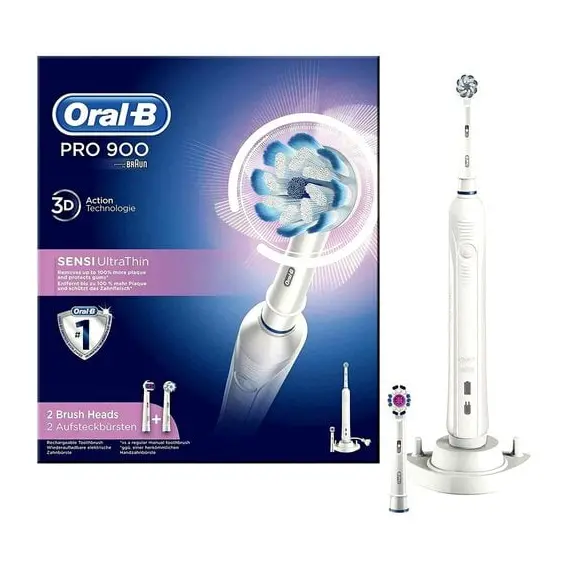 4 - Electric Toothbrush Braun PRO 900 Sensitive