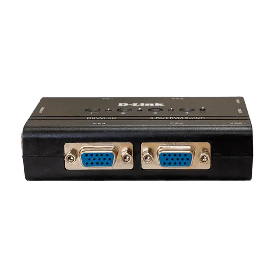 10 - D-Link 4 PORT USB KVM SWITCH, DKVM-4U/C2A