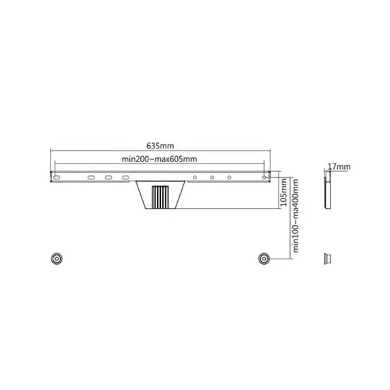 2 - Wall Mount Gembird "WM-S80F-01" Black 37"-80", 50kg, VESA:up...