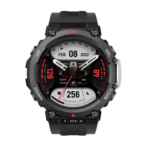 5 - Xiaomi Amazfit T-Rex 2, Ember Black