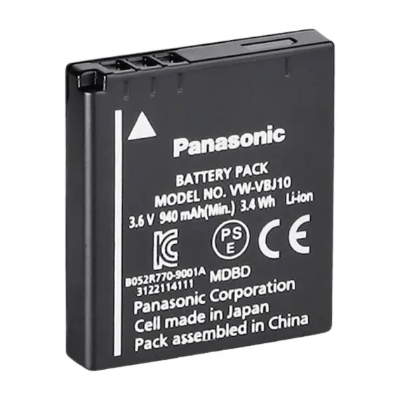 4 - Battery pack Panasonic VW-VBJ10E-K, 1000 mAh for...