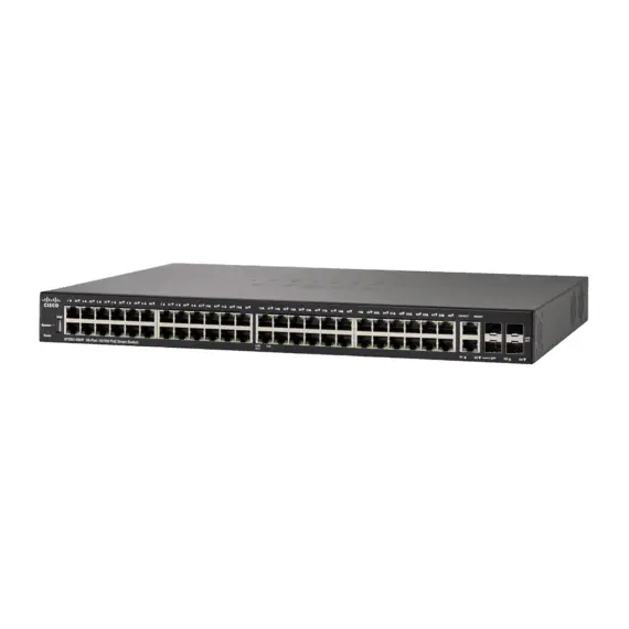 5 - 48-port 10/100Mbps Smart Switch Cisco SF250-48, 2xSFP, 2xSFP Combo