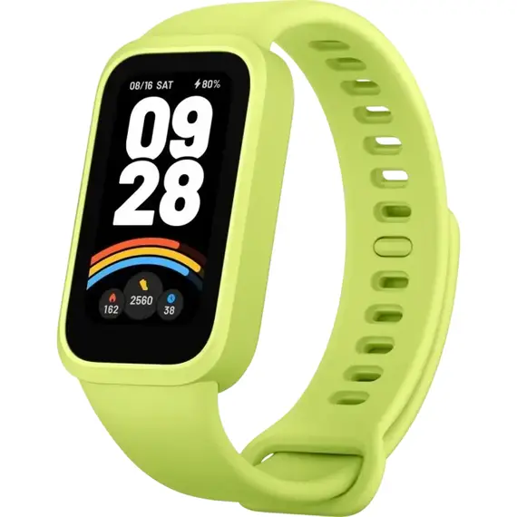 Спортивные/Тренировочные часы Xiaomi Smart Band 9 Active, Зелёный 63874