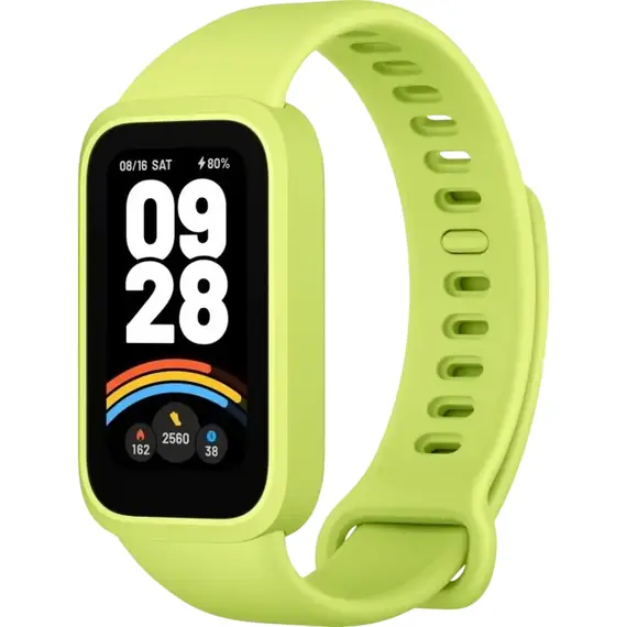 4 - Спортивные/Тренировочные часы Xiaomi Smart Band 9 Active, Зелёный
