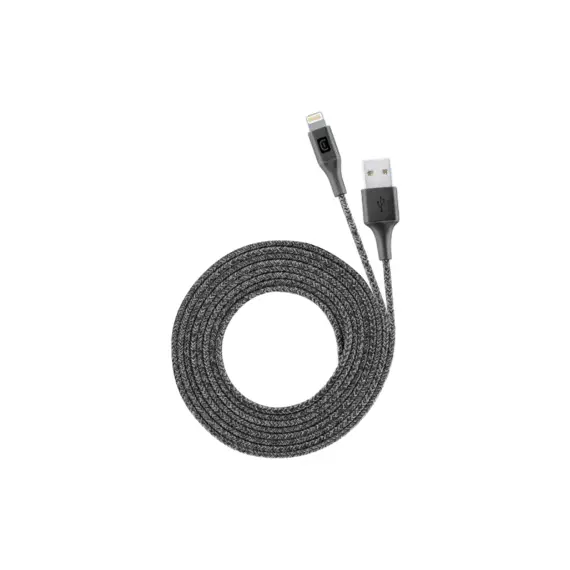Lightning Cable Cellular, Long MFI, 2.5M, Black 30509