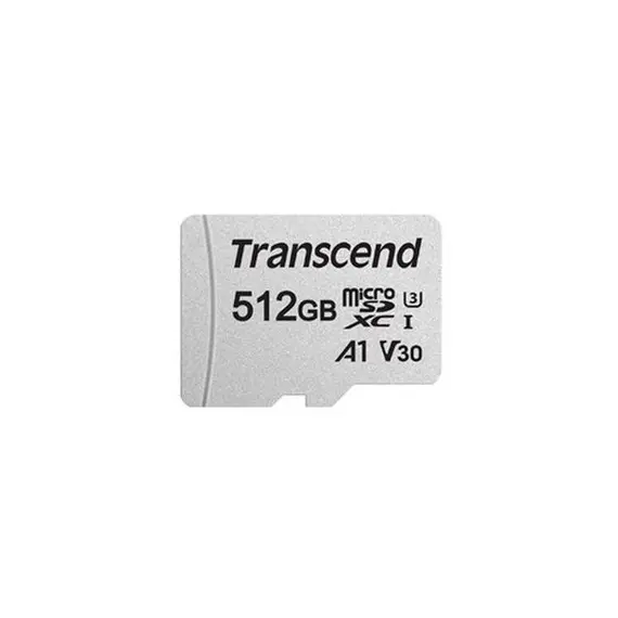3 - .512GB MicroSD (Class 10) UHS-I (U3) +SD adapter, Transcend...