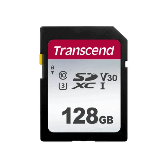 5 - .128GB SDXC Card (Class 10) UHS-I, U3, Transcend 340S...