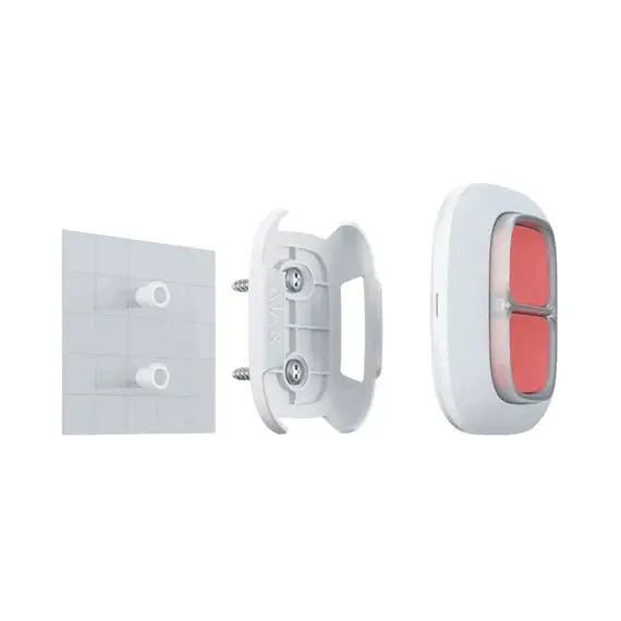 5 - Ajax Wireless Security Alarm Button "DoubleButton", White