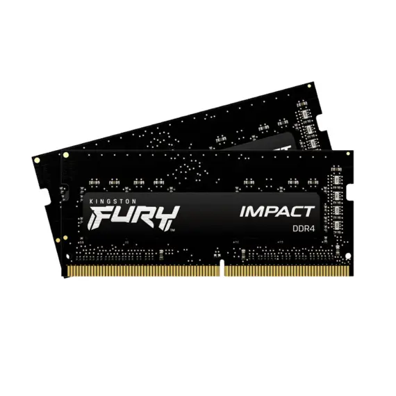4 - 32GB DDR4-3200MHz SODIMM Kingston FURY Impact (Kit of 2x16GB)...