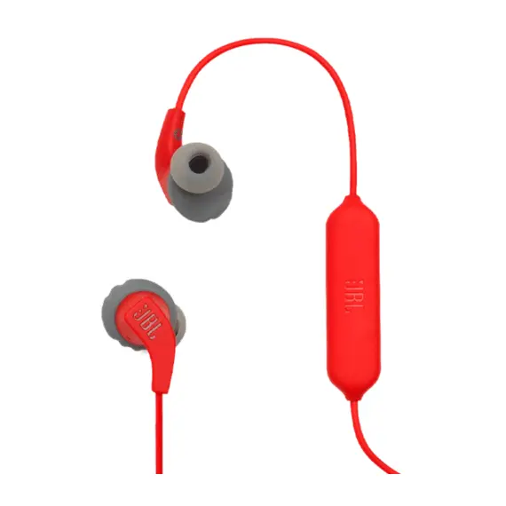 Earphones Bluetooth JBL Endurance RUN, Red/Grey, IPX5 (sweatproofing) 22505