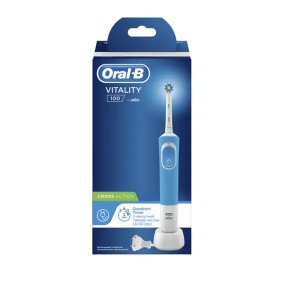 Electric Toothbrush Braun Vitality 100 Blue 35920