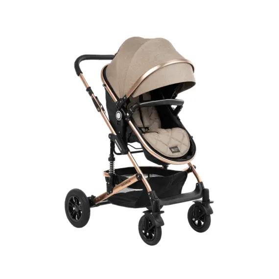 17 - Stroller Kikka Boo 3 in 1 Amaia Beige