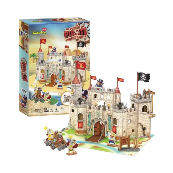 3D Puzzle “Castelul Piratilor”, 183 elemente 39480