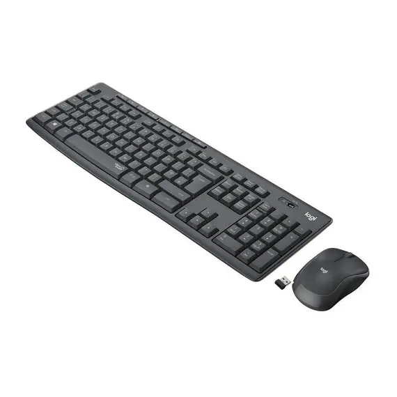 4 - Wireless Keyboard & Mouse Logitech MK295 Silent, Media keys,...