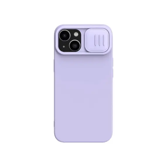 5 - Nillkin Apple iPhone 14 Plus, CamShield Silky Silicone Case, Misty...