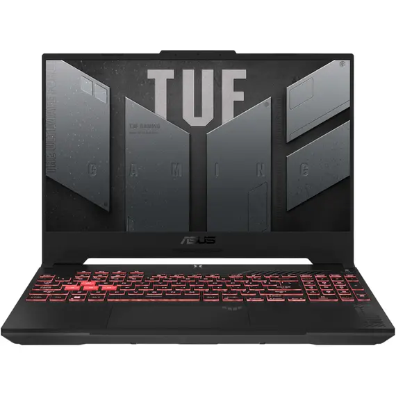 8 - NB ASUS 17.3" TUF Gaming A17 FA707NUR Gray (Ryzen 7 7435HS 16Gb 1Tb)