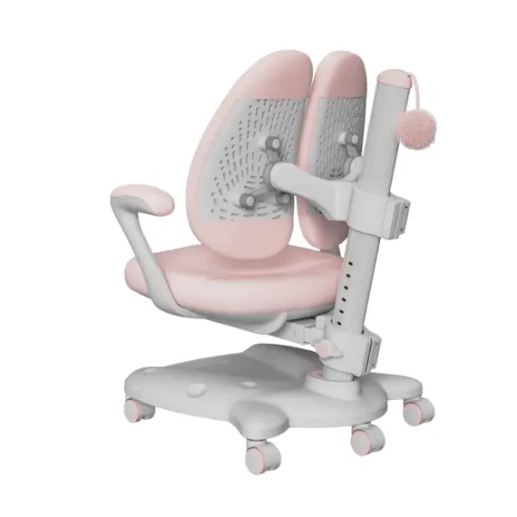 14 - Kids chair SIHOO Q1C Light Pink