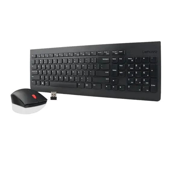 3 - Lenovo Essential Wireless Combo Keyboard & Mouse, 2.4G & Bluetooth,...