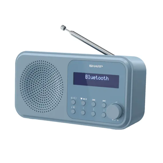 5 - Sharp DR-P420BLV01, Portable Digital Radio