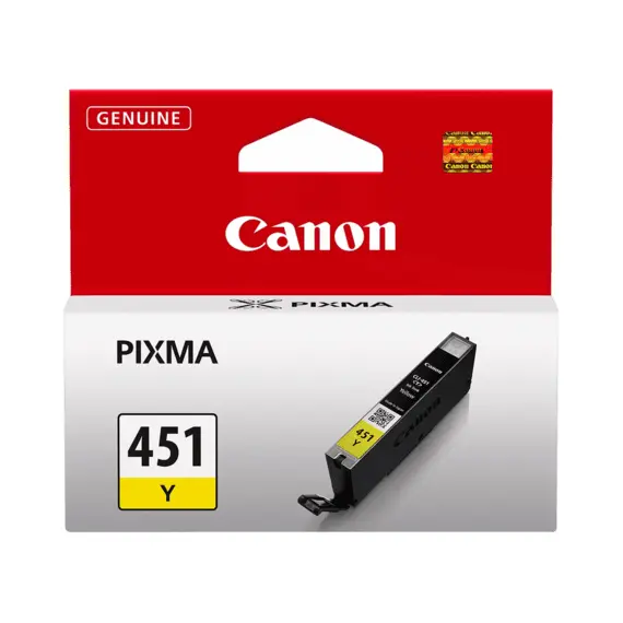 Ink Cartridge for Canon CLI-451, yellow Compatible 25638