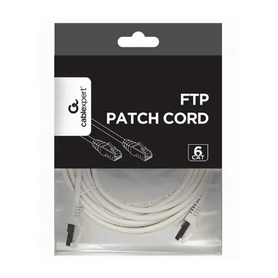 2 - Patch Cord Cat.6/FTP, 10m, PP6-10M, Cablexpert