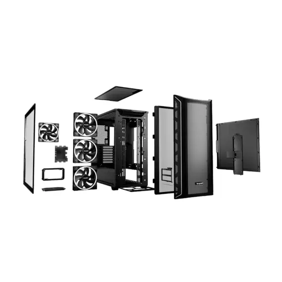 5 - Уценка E Case ATX be quiet! Shadow Base 800 FX, w/o PSU, 4x140mm,...