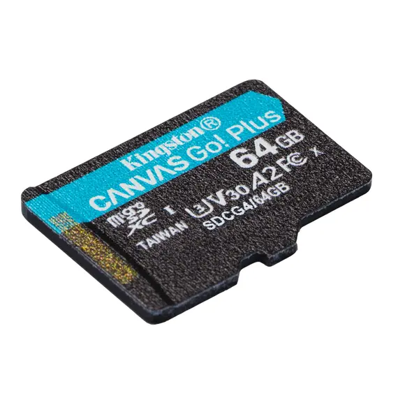 3 - ..64GB MicroSD (Class 10) UHS-I (U3) +SD adapter, Kingston Canvas Go!...
