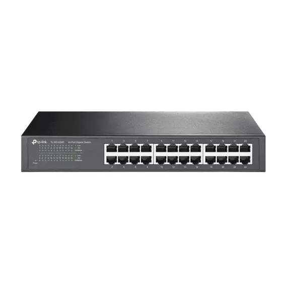 2 - 24-port Gigabit Desktop/Rackmount Switch TP-LINK "TL-SG1024D", metal...