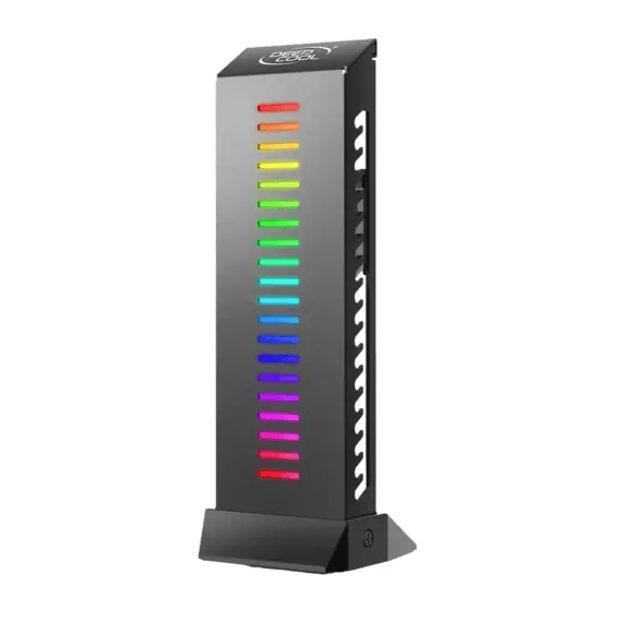 9 - Graphics Card Holder Deepcool GH-01 RGB, support a 5Kg graphics card,...