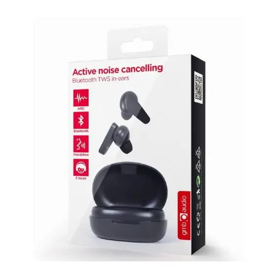 6 - Bluetooth Headphones Gembird TWS, TWS-ANC-MMX
